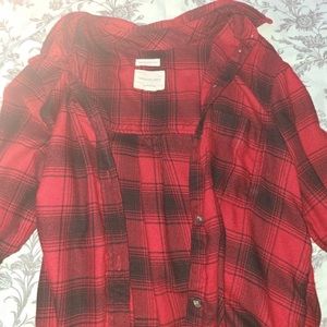 red and black flannel